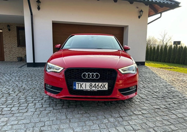 Audi A3 cena 58800 przebieg: 237802, rok produkcji 2015 z Kielce małe 191